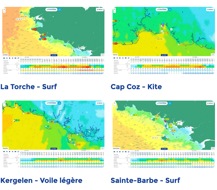 spots de pratique